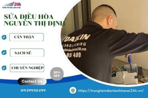 Sửa điều hòa tại Nguyễn Thị Định uy tín, thợ có mặt khẩn cấp 15P