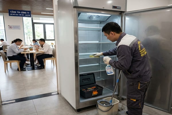 Thợ vệ sinh tủ lạnh tại Nguyễn Trãi
