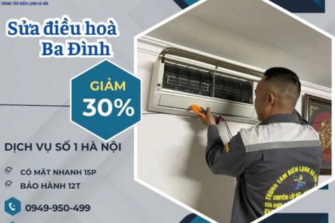 Sửa Điều Hòa Ba Đình 24/7 – Top 5 Khu Vực Đáng Gọi (Cập nhật mới)