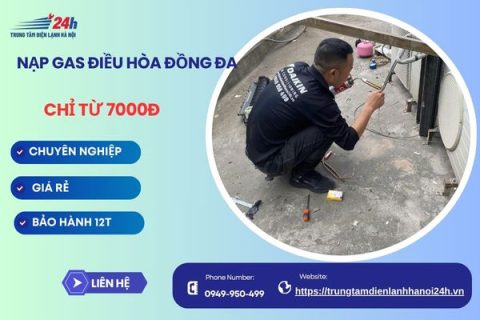 Bơm Gas Nạp Gas Điều Hòa Đống Đa, Từ 7000đ Chính Hãng
