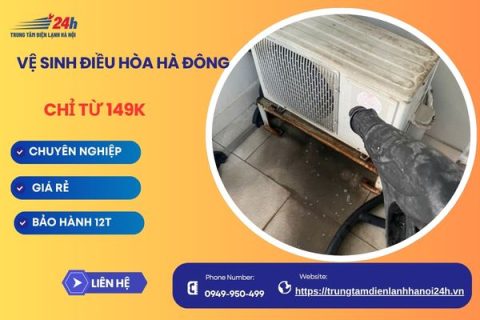Vệ Sinh Điều Hòa Quận Hà Đông – Sạch Trọn Gói Chỉ 149K