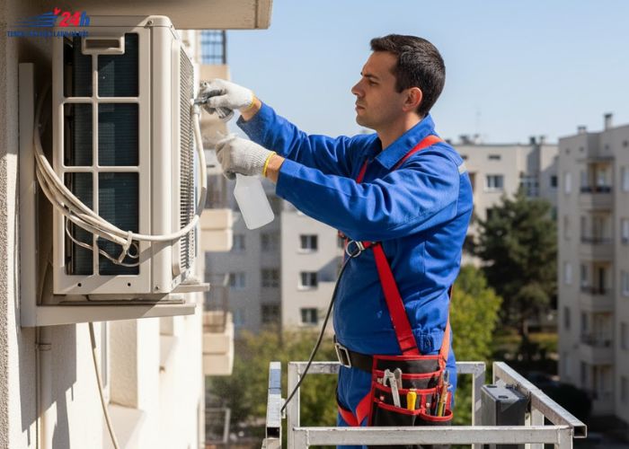 Vệ sinh bảo dưỡng điều hòa giá rẻ tại Hai Bà Trưng