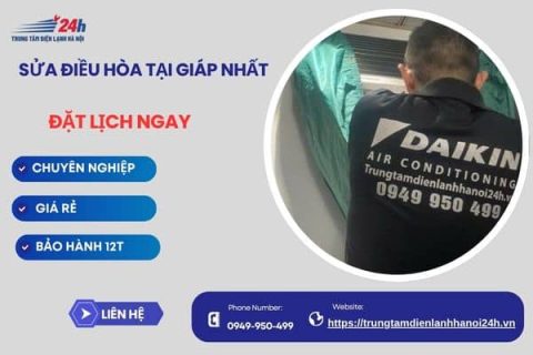 Sửa Điều Hòa Tại Giáp Nhất Ưu Đãi 30%, Nhanh Sau 15P, BH 12T