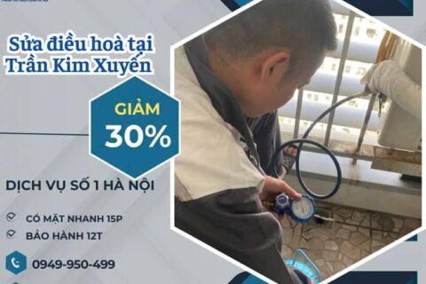 Sửa Điều Hòa Tại Trần Kim Xuyến – Uy Tín 15 Phút Có Mặt, Có VAT
