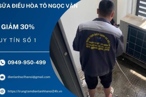 Sửa điều hòa tại Tô Ngọc Vân nhanh sau 15P, báo giá trước khi sửa