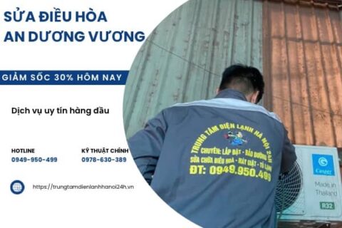 Sửa điều hòa tại An Dương Vương giá rẻ, gọi thợ ngay O949.95O.499