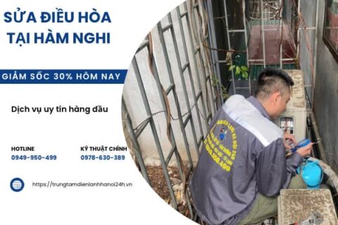 Sửa Điều Hòa Tại Hàm Nghi, Sửa Nhanh – Chuyên Nghiệp, LH O949.95O.499