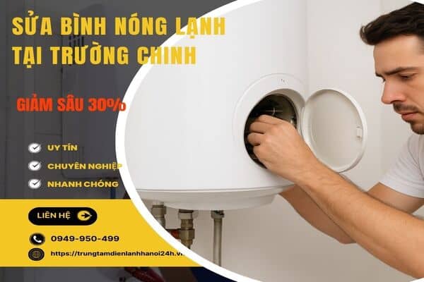 Thợ kiểm tra điện bình nóng lạnh