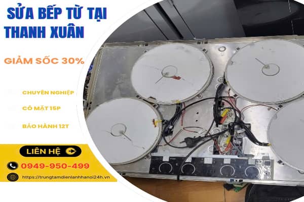 sửa bếp từ tại Thanh Xuân