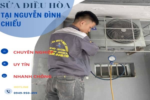 sửa điều hòa không mát Nguyễn Đình Chiểu uy tín