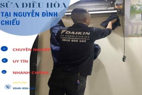 Sửa điều hòa tại Nguyễn Đình Chiểu, sửa nhanh 15P, uy tín