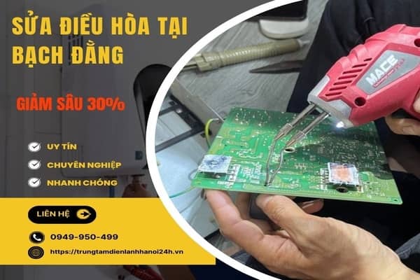 Thợ sửa điều hòa tại Bạch Đằng uy tín