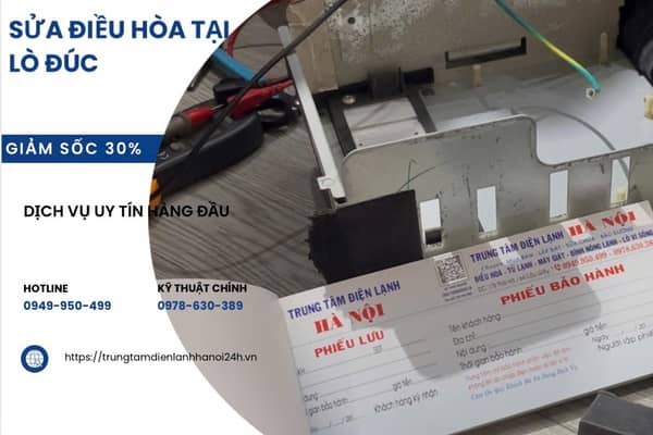 sửa chữa điều hòa tại lò đúc