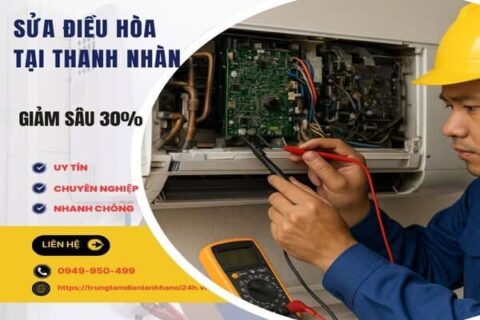 Sửa Điều Hòa Tại Thanh Nhàn, Giá Rẻ, Uy Tín Có Mặt 15P