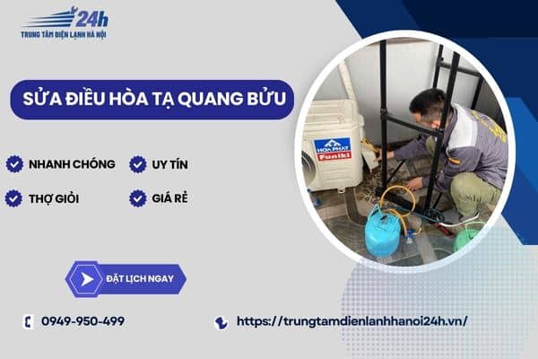 thợ sửa chữa điều hòa tại nhà Tạ Quang Bửu