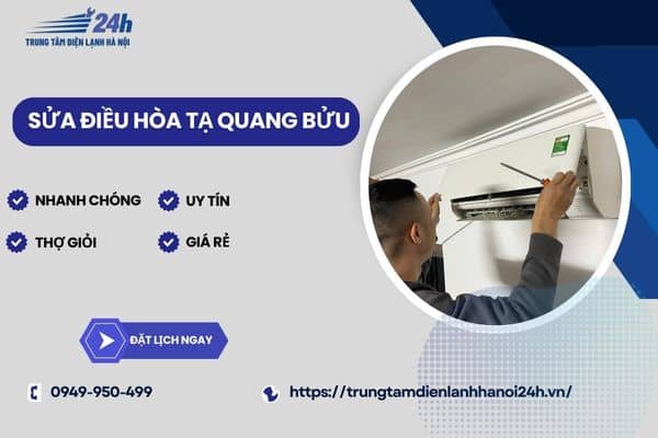 địa chỉ sửa chữa điều hòa tại Tạ Quang Bửu uy tín