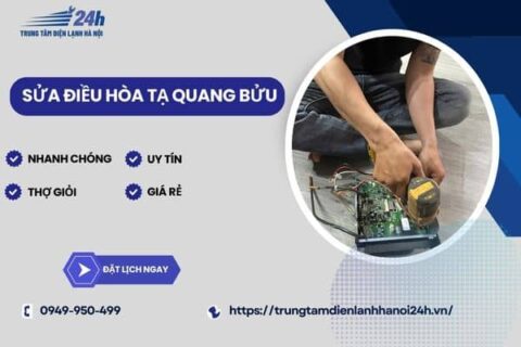 Sửa điều hòa tại Tạ Quang Bửu giá rẻ tới 30%, uy tín có mặt 15P