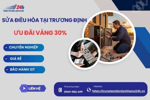 Sửa điều hoà tại Trương Định [Rẻ Nhất], Gọi Ngay O949.95O.499