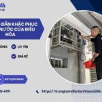 Máy lạnh điều hòa bị chảy nước – Mẹo sửa đơn giản tại nhà