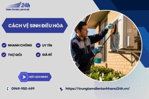 Cách vệ sinh điều hòa Panasonic tại nhà hướng dẫn chi tiết dành cho người mới