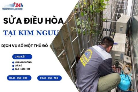 Sửa điều hòa tại Kim Ngưu, sửa dứt điểm, giá rẻ 0949.950.499
