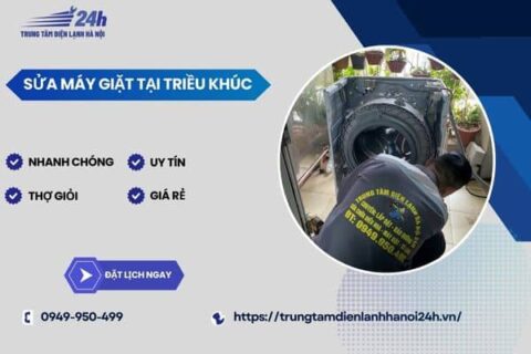 Sửa máy giặt tại Triều Khúc, nhanh 15P, rẻ hơn 30% khu vực 0949950499