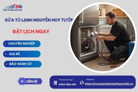 Sửa Tủ Lạnh Tại Nguyễn Huy Tưởng, giá rẻ nhất khu vực, thợ có mặt 15 phút
