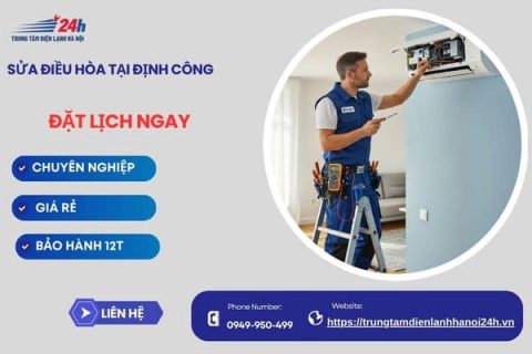 Sửa điều hòa tại Định Công giá rẻ, thợ báo giá trước 0949950499