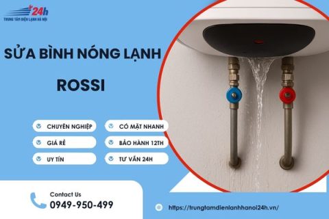 Sửa bình nóng lạnh Rossi, Sự Cố Thường Gặp Và Cách khắc phục nhanh 15P