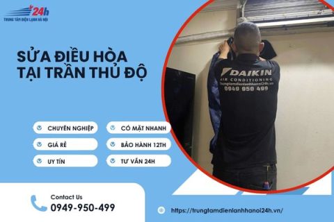 Sửa Điều Hòa Tại Trần Thủ Độ, Giá Rẻ, Phục Vụ 24H