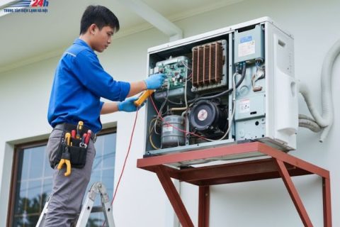 Cách sửa điều hòa cây (điều hòa tủ đứng) tại nhà: Hướng dẫn chi tiết và khi nào cần gọi thợ chuyên nghiệp