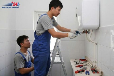 Vệ sinh bình nóng lạnh tại nhà Hà Nội – Bảng giá từ 150K