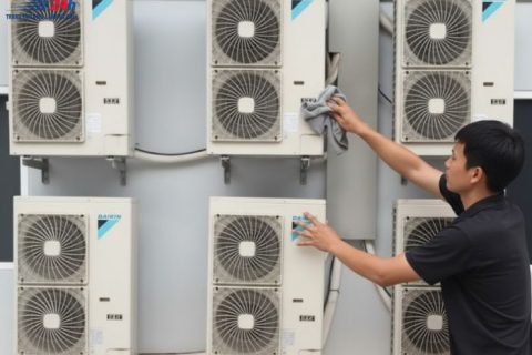 Vệ Sinh Điều Hòa Âm Trần Ống Nối Gió Bao Nhiêu? Bảng Giá Cập Nhật Mới Nhất 24H