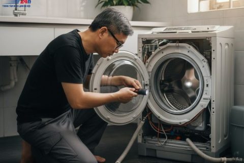 Cách sửa máy giặt kêu to khi vắt – 10 bước sửa chữa đơn giản, hiệu quả, có thể thực hiện ngay mà không cần thợ