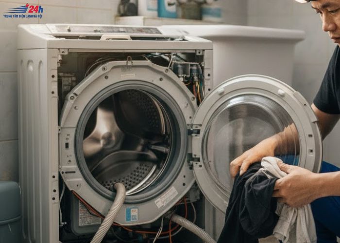 Cách sửa máy giặt kêu to khi vắt và hướng dẫn sử dụng