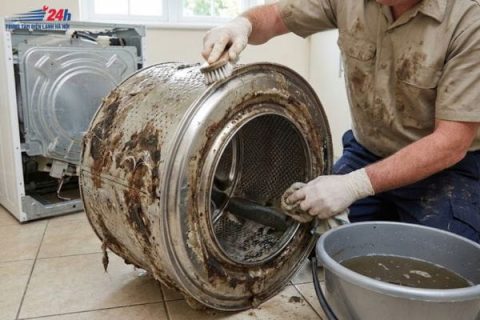 Vệ Sinh Máy Giặt Tại Cầu Giấy | Sạch Bền Lâu Tại Nhà Chỉ Từ 200K