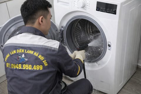 Vệ Sinh Máy Giặt Lồng Ngang Tại Hà Nội Uy Tín, Sạch Sâu, Giá Tốt Chỉ 299K
