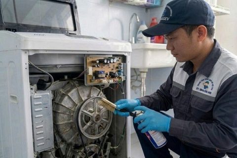 Vệ Sinh Máy Giặt Tại Ba Đình – Bảo Dưỡng Chuyên Sâu Với Mọi Lồng Giặt Chỉ Từ 200K